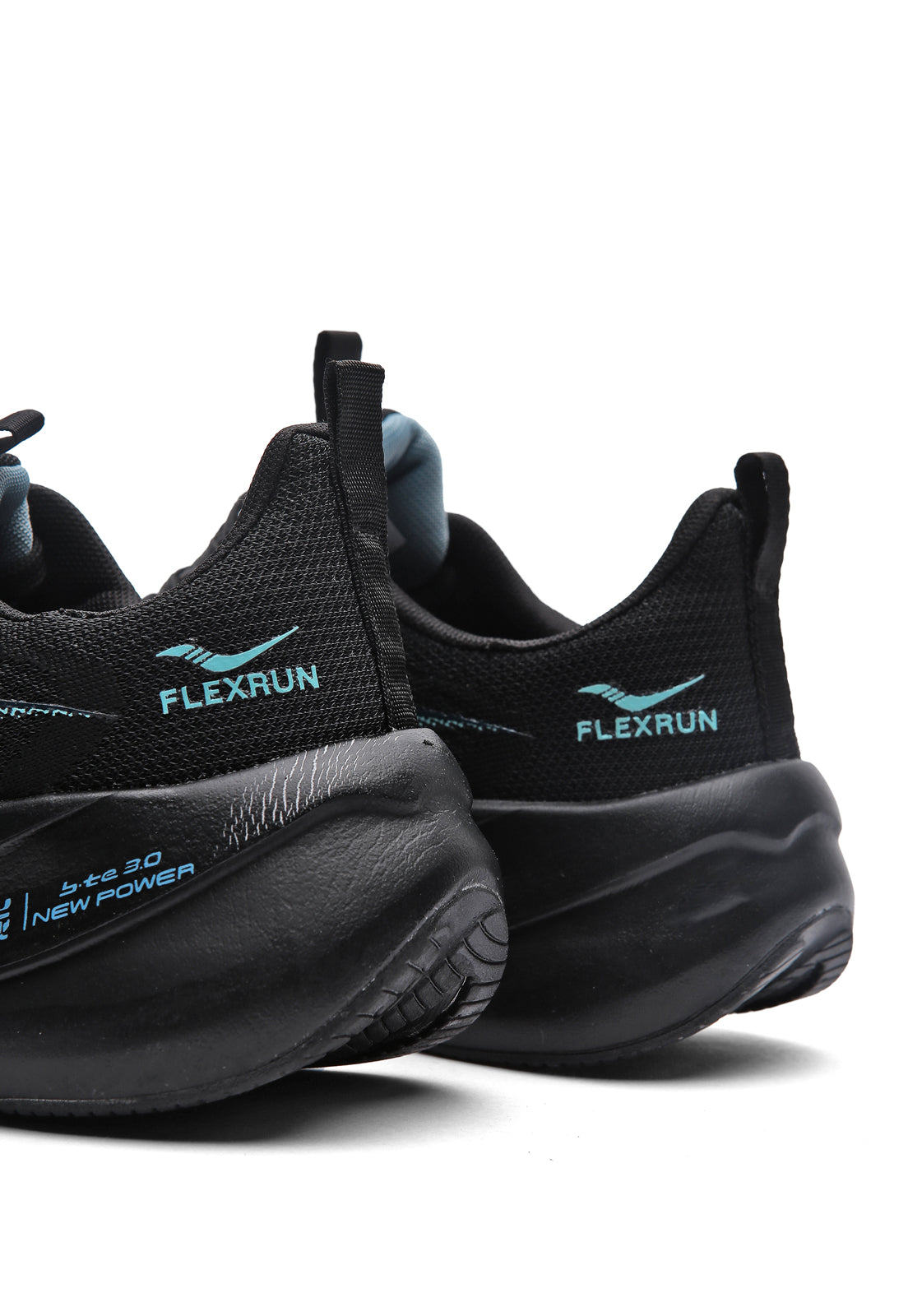 Tenis Running Hombre Negro-Verde Tellenzi H-032