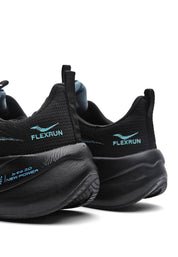 Tenis Running Hombre Negro-Verde Tellenzi H-032