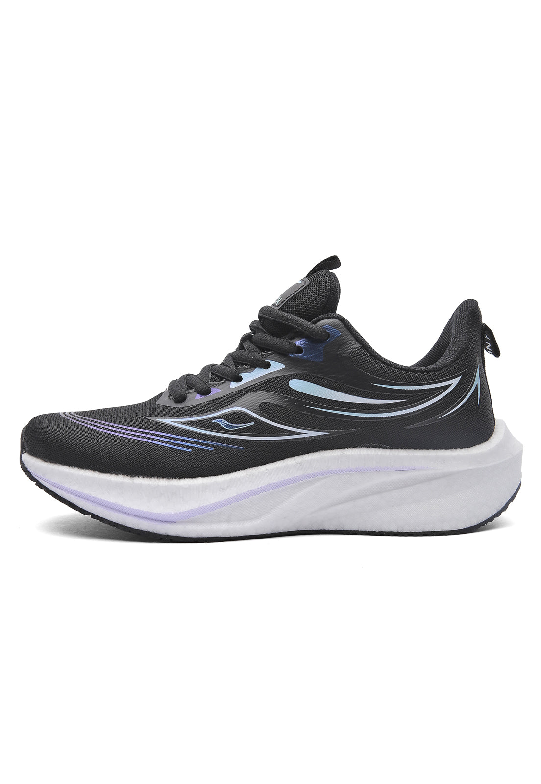 Tenis Running Mujer Negro Tellenzi D-039