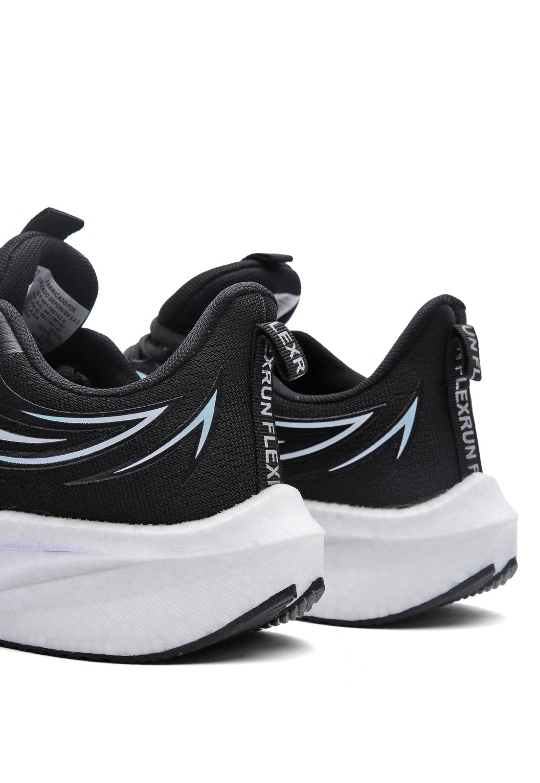 Tenis Running Mujer Negro Tellenzi D-039