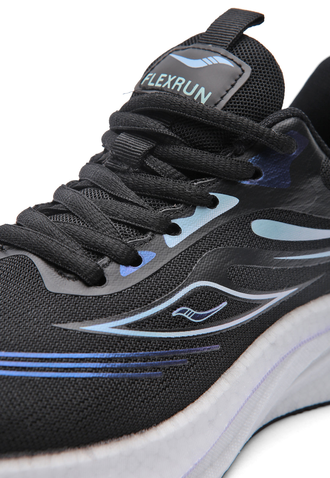 Tenis Running Mujer Negro Tellenzi D-039