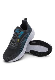 Tenis Running Hombre Gris-Azul Tellenzi H-012