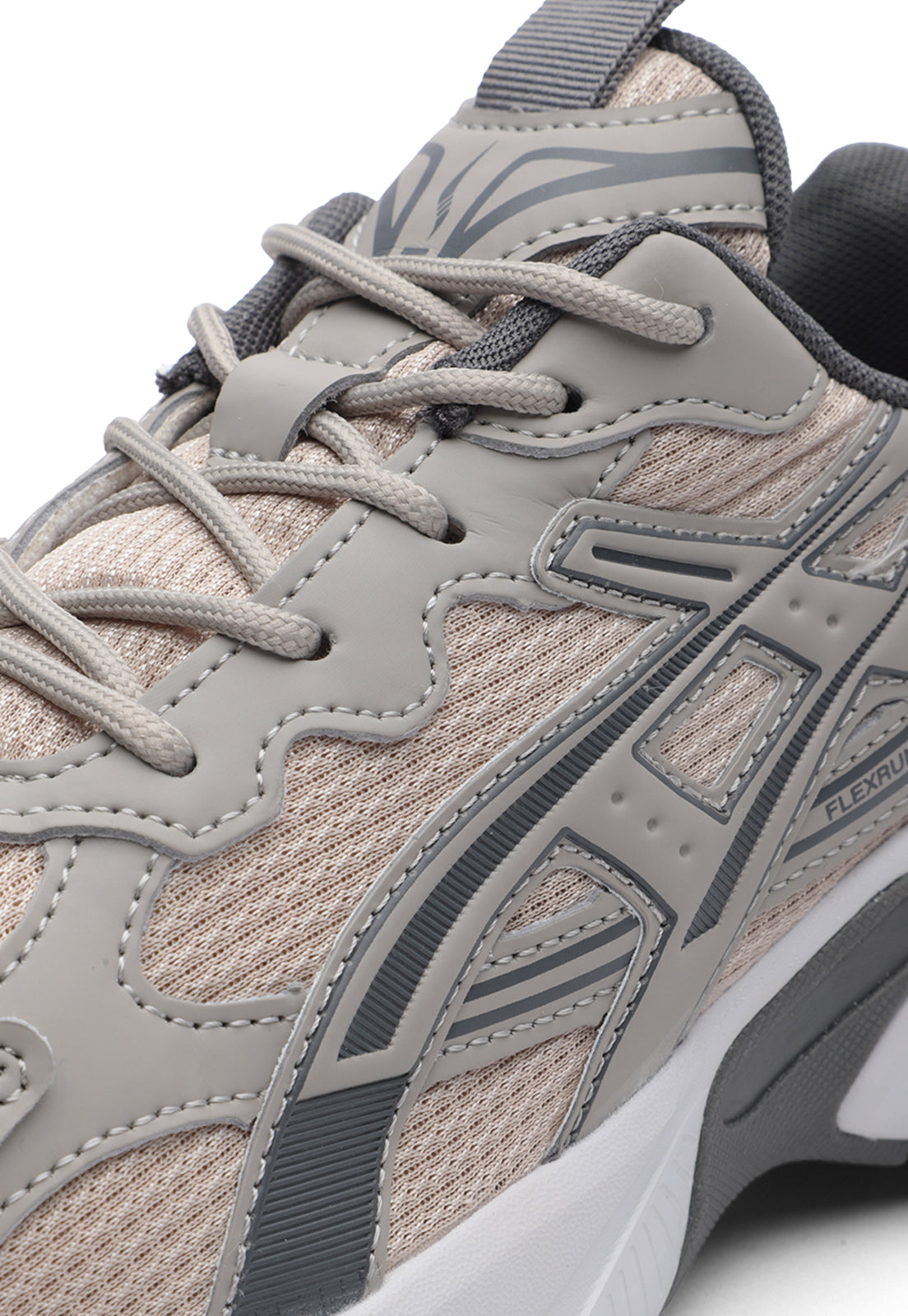Tenis Running Hombre Beige-Gris Tellenzi H-065