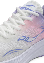 Tenis Running Mujer Blanco-Lila Tellenzi D-053