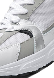 Tenis Hombre Blanco-Plata Tellenzi H530