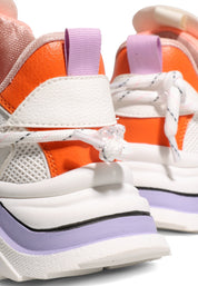 Tenis Dama Crema-Neon Tellenzi D651