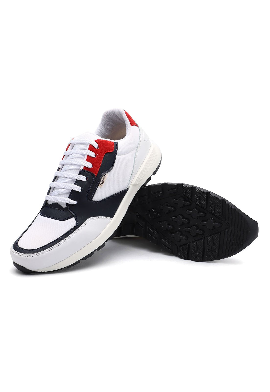 Tenis Hombre Blanco-Azul Tellenzi F1209