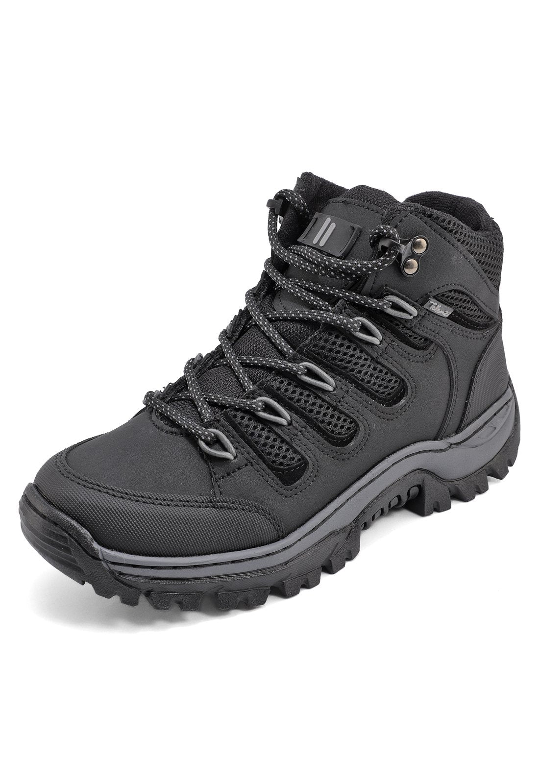 Botas Hombre Outdoor Negro Tellenzi 7-076