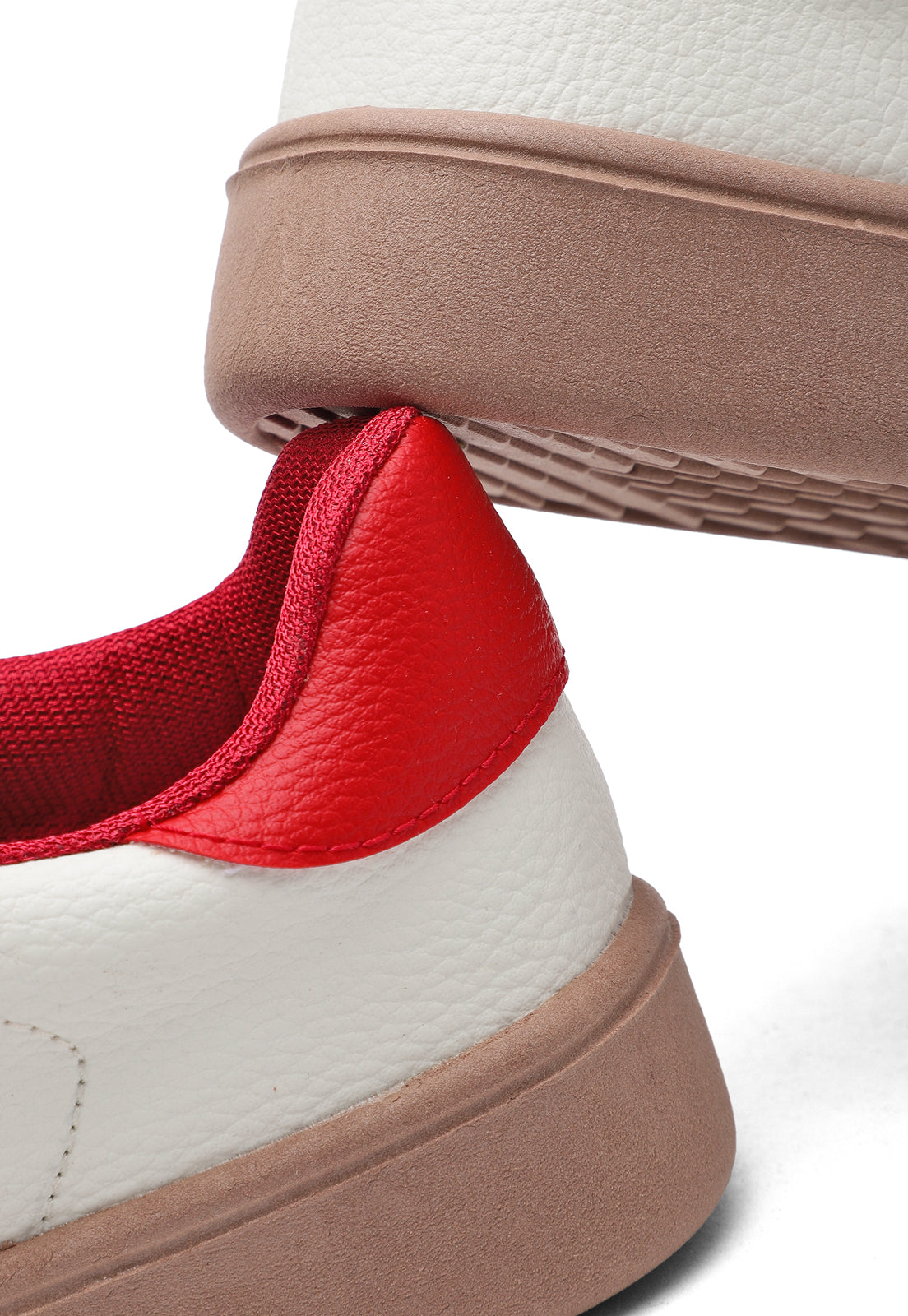 Tenis Dama Marfil-Rojo Tellenzi Brazil