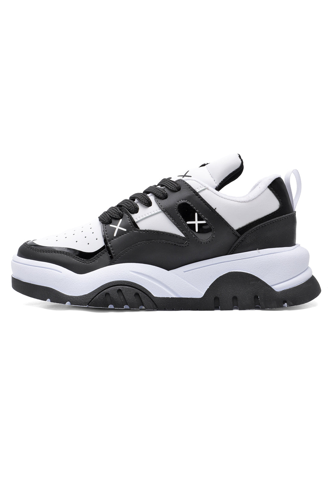 Tenis Sneakers Dama Blanco-Negro Tellenzi Bunny