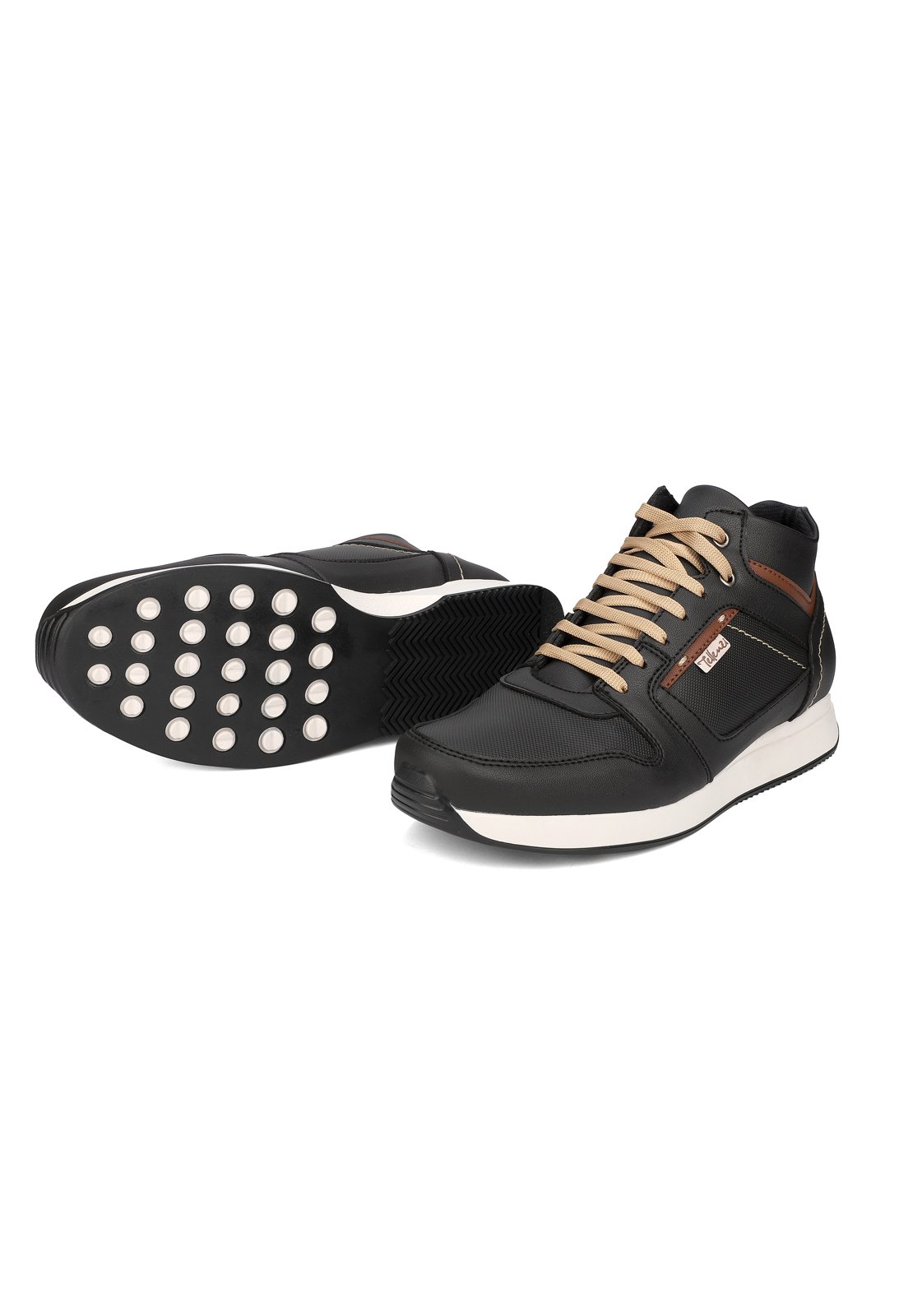 Tenis Hombre Negro Tellenzi F1986