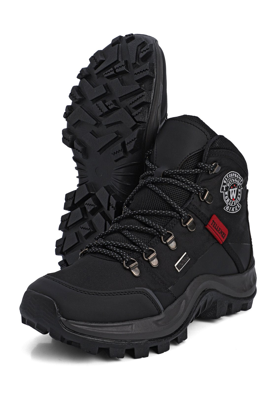 Bota Hombre Outdoor Negro Tellenzi 11610