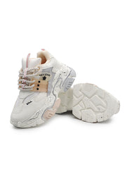 Tenis Sneakers Dama Crema Tellenzi D612