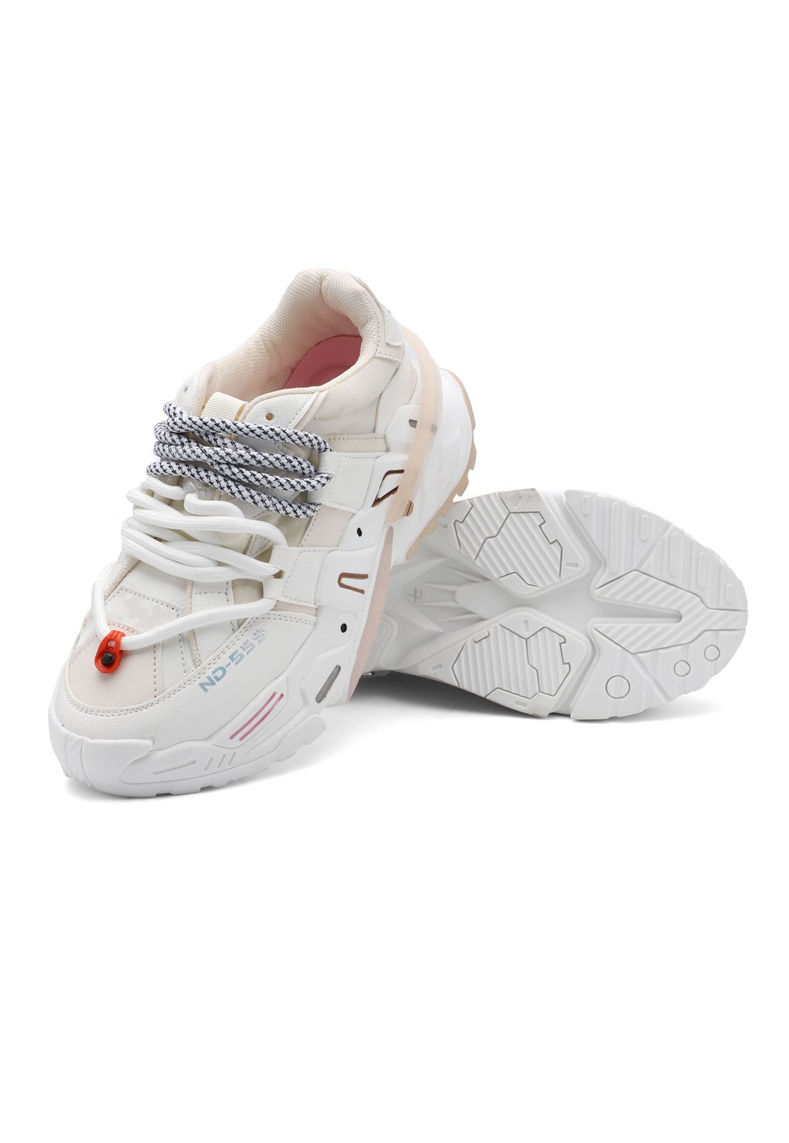 Tenis Sneakers Dama Crema Tellenzi D607