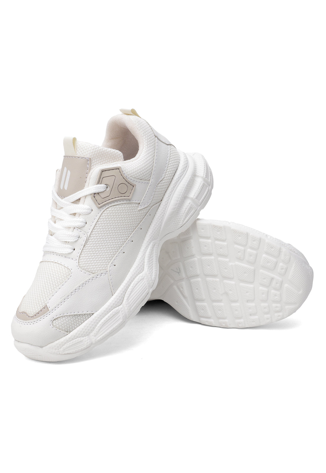 Tenis Mujer Marfil Tellenzi 546