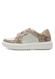 Tenis Dama Marfil-Oro Tellenzi S48