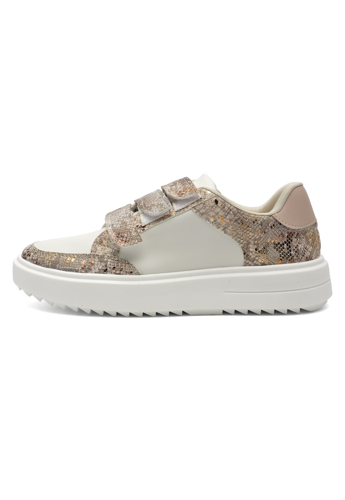 Tenis Dama Marfil-Oro Tellenzi S48