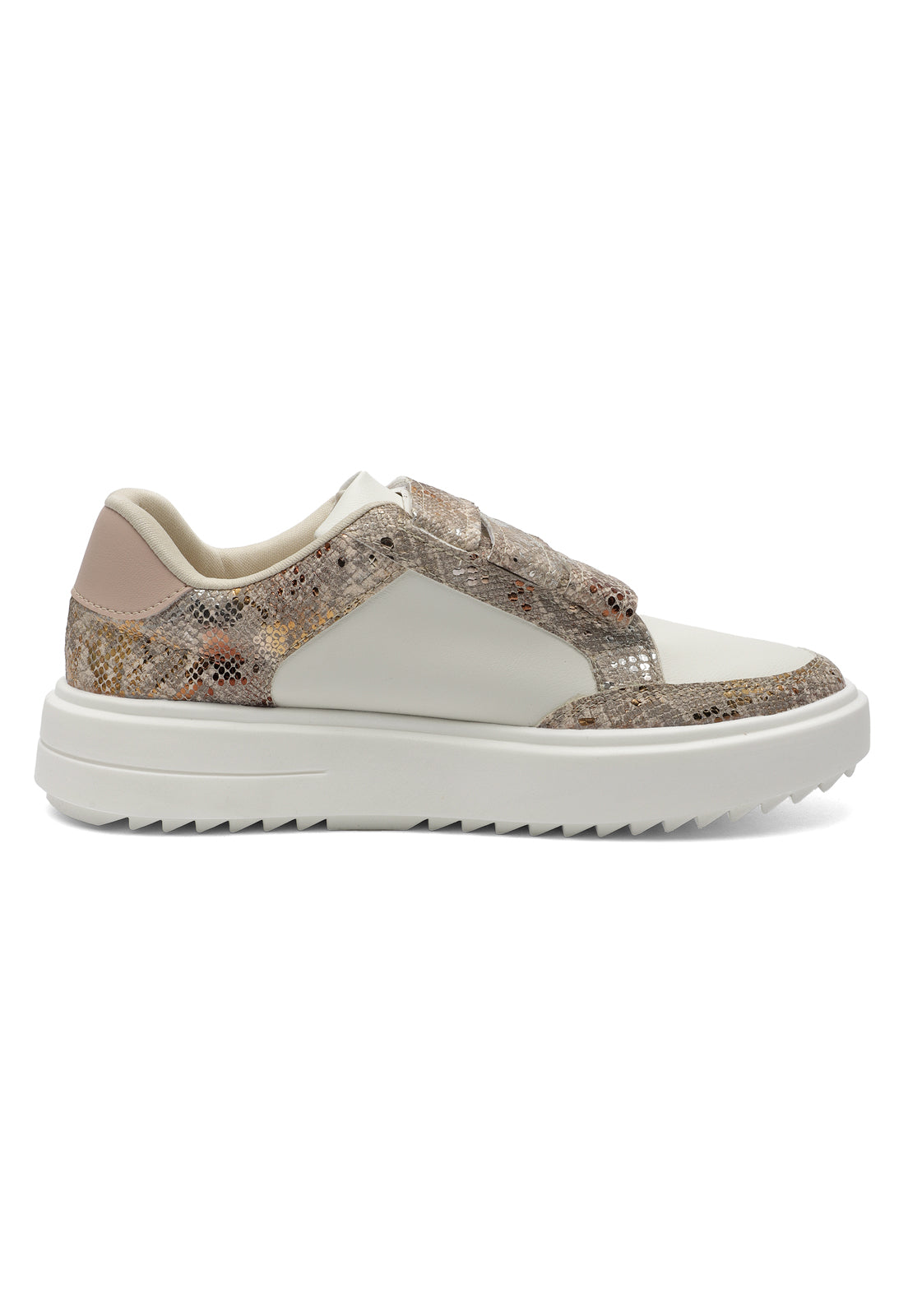 Tenis Dama Marfil-Oro Tellenzi S48