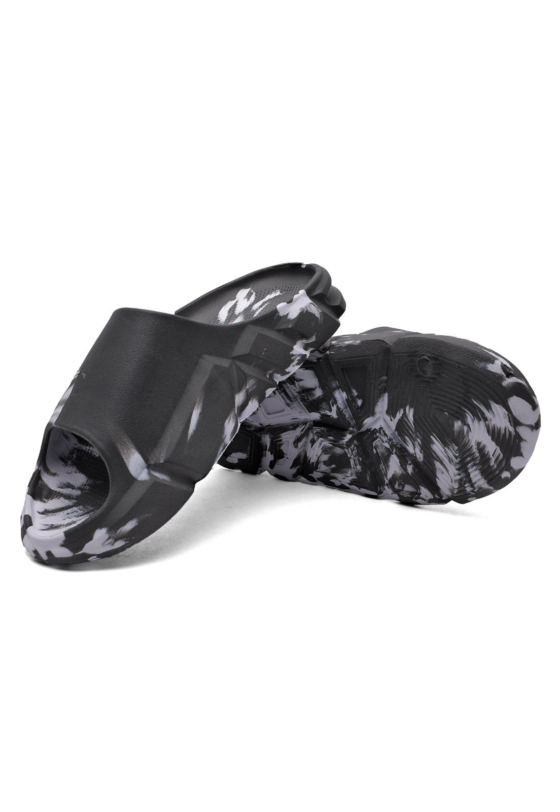 Sandalia Unisex Tellenzi Negro-Blanco 22139