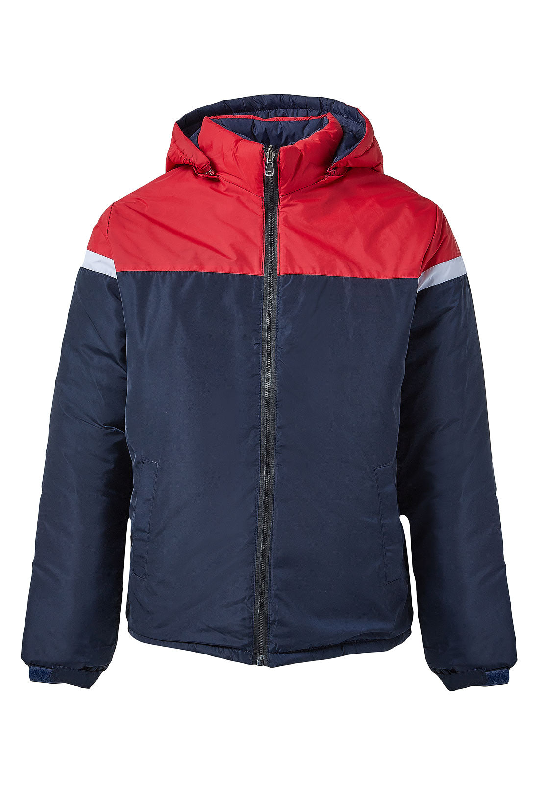 Chaqueta Hombre doble faz impermeable Tellenzi Enrique Azul Rojo