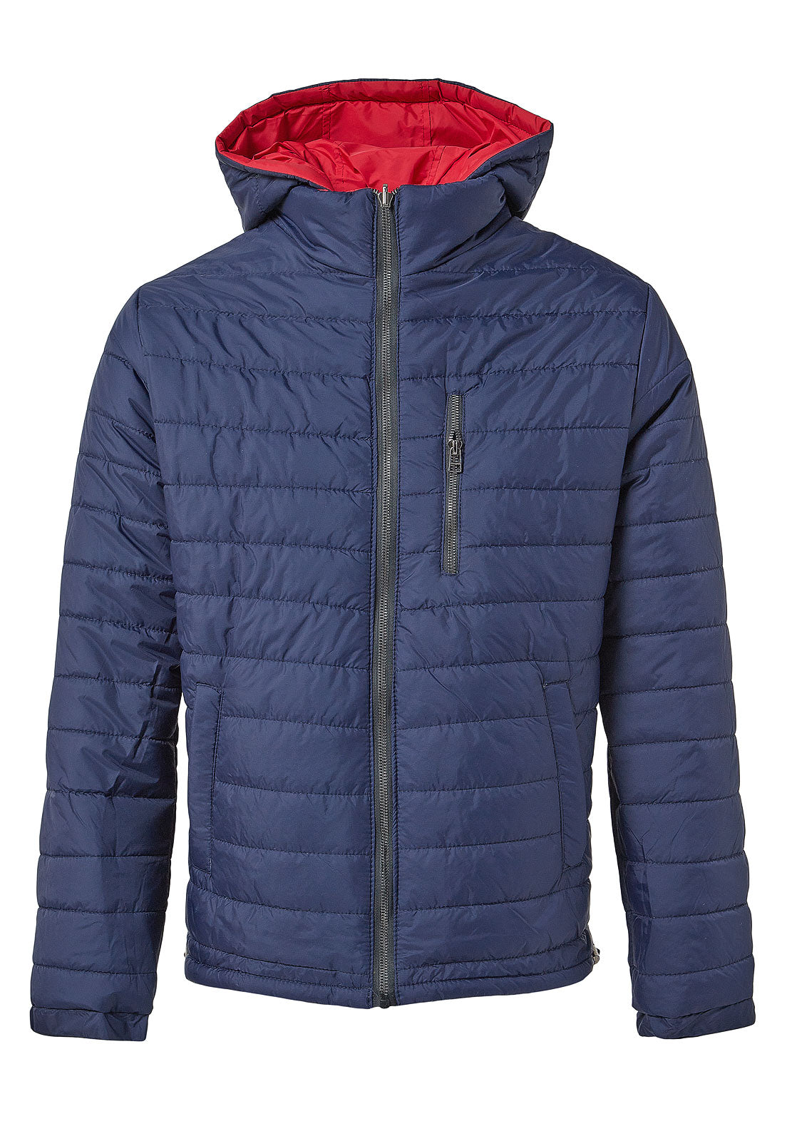 Chaqueta Hombre doble faz impermeable Tellenzi Enrique Azul Rojo