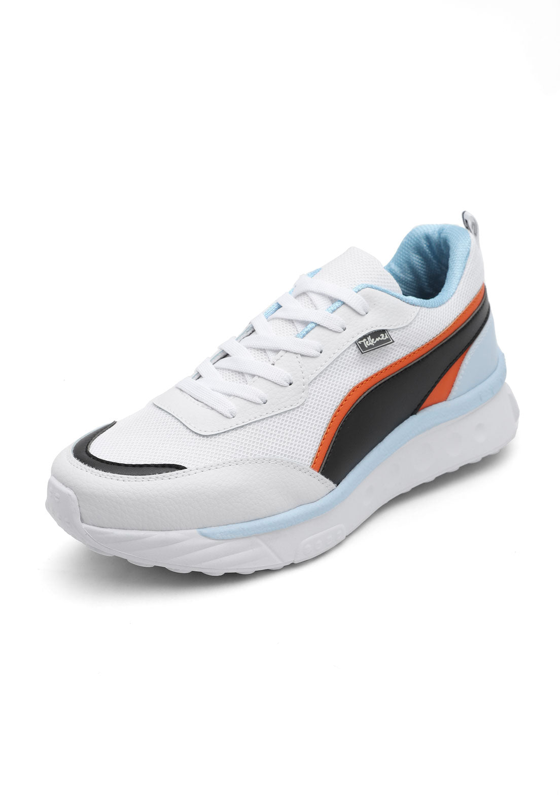 Tenis Dama Blanco-Naranja Tellenzi 5002