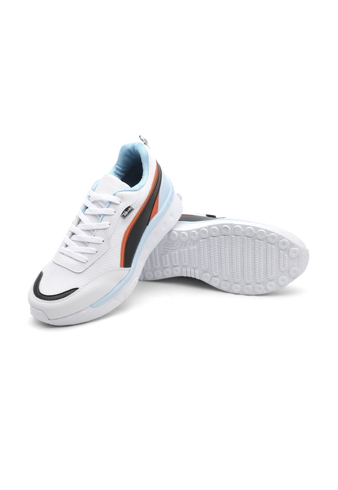 Tenis Dama Blanco-Naranja Tellenzi 5002