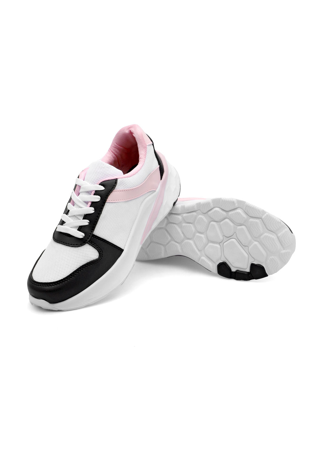 Tenis Dama Blanco* Rosa  Tellenzi 5004