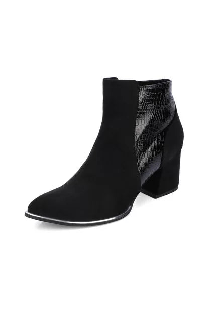 Botin Dama Negro Tellenzi M428