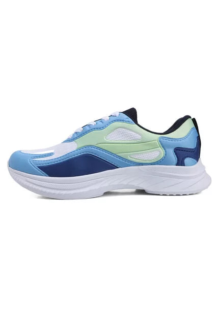 Tenis Sneakers Hombre Azul W003-3