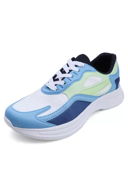 Tenis Sneakers Hombre Azul W003-3