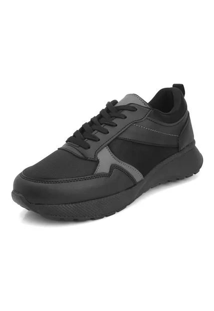 Tenis Hombre Negro Tellenzi 4030